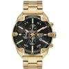 Image de Diesel Montre Spiked pour Homme, Mouvement chronographe à Quartz avec Bracelet en Acier Inoxydable