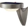 Image de Applique solaire extérieure avec détecteur de mouvement Sygonix SY-4673532 10 W blanc chaud gris (mat)