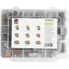 Image de Assortiment de bornes pour boîte de dérivation WAGO WA-741-744 flexible: 0.08-2.5 mm² rigide: 0.08-2.5 mm² 54 pc(s)