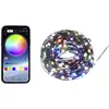 Image de Guirlande lumineuse LED Sygonix SY-5167250 via USB Nombre de lumière 200 LED RVB Longueur éclairée: 19.9 m commandé via une application, minuteur, avec