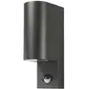 Image de Sygonix SY-6028440 Applique LED extérieure avec détecteur de mouvement GU10 noir