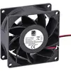 Image de TRU COMPONENTS TC-DA8038-B1 Ventilateur axial 24 V/DC 110 m³/h (L x l x H) 80 x 80 x 38 mm