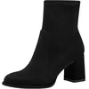 Image de Tamaris Bottines tendance pour femme - En daim noir - Taille 41 EU, Suede noire., 41 EU