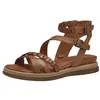 Image de Tamaris sandale femme à talon compensé brun 36 EU