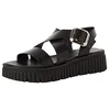 Image de Tamaris sandale femme à talon compensé noir 37 EU