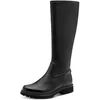 Image de Tamaris Bottes longues pour femme 1-25613-45 - Bottes hautes pour femme - Noir - Taille 41 EU, Noir, 41 EU