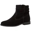 Image de Tamaris Femme Damen Boot Flat 1-25305-45 Bottine, Noir, 39 EU