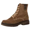 Image de Tamaris Femme Damen Lace Boot Flat 1-25217-45 Bottine, Marron, 38 EU