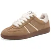 Image de Tamaris Femme Baskets Cuir, marron, 39 EU