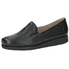 Image de Caprice Chaussures à Enfiler Femme en Cuir Élégantes, Noir (Black Nappa), 37 EU