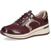 Image de CAPRICE Femme Damen 9-23300-44 Basket, Bordeaux Comb, 37 EU Large