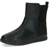 Image de CAPRICE Comfort Bottines femme en cuir largeur H, Noir (Black Comb), 41 EU
