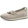 Image de Jana Ballerines Femme à Bride Vegan, Beige/Gold, 40 EU