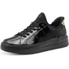 Image de Jana Baskets Step in Femme légères à Enfiler Vegan, Black Patent, 39 EU