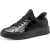 Image de Jana Baskets Step in Femme légères à Enfiler Vegan, Black Patent, 40 EU