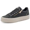 Image de MARCO TOZZI Femmes Baskets Laçage et Fermeture éclair Sobre, bleu (NAVY), 41 EU