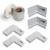 Image de Blumtech PROFI-TOP Kit de bande d’étanchéité 3D pour receveurs de douche, BT005,
