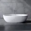 Image de neoro n70 Baignoire en îlot L : 170 l : 90 H : 47 cm, avec surface facile à nettoyer, BN0002WH,