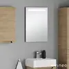 Image de evineo ineo Miroir avec éclairage, sans contact l : 40 H : 70 P : 3,5 cm, BEA021MI,