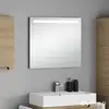 Image de evineo ineo Miroir avec éclairage, sans contact l : 80 H : 70 P : 3,5 cm, BEA025MI,