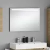 Image de evineo ineo Miroir avec éclairage, sans contact l : 100 H : 70 P : 3,5 cm, BEA027MI,