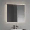Image de neoro n20 Miroir l : 80 cm, avec éclairage indirect, BEA037MI,