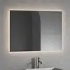 Image de neoro n20 Miroir l : 100 cm, avec éclairage indirect, BEA038MI,