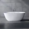 Image de neoro n50 Baignoire en îlot L : 160 l : 70 H : 58 cm, avec surface facile à nettoyer, BN0005WM,
