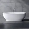 Image de neoro n50 Baignoire en îlot L : 175 l : 80 H : 55 cm, avec surface facile à nettoyer, BN0008WM,