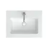 Image de neoro n50T46 edge Plan vasque ultra plat l : 60,5 P : 46 cm, BN0054WH,