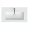 Image de neoro n50T46 edge Plan vasque ultra plat l : 80,5 P : 46 cm, BN0055WM,
