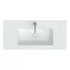Image de neoro n50T46 edge Plan vasque ultra plat l : 100,5 P : 46 cm, BN0056WM,