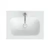 Image de neoro n50T46 soft Plan vasque ultra plat l : 60,5 P : 46 cm, BN0058WM,