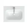 Image de neoro n50T46 soft Plan vasque ultra plat l : 60,5 P : 46 cm, BN0058WH,