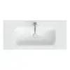 Image de neoro n50T46 soft Plan vasque ultra plat l : 100,5 P : 46 cm, BN0060WM,