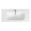 Image de neoro n50T46 soft Plan vasque ultra plat l : 100,5 P : 46 cm, BN0060WH,