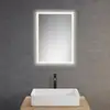 Image de neoro n30 Miroir avec éclairage l : 50 cm, éclairage sur le pourtour, direct + indirect, BN0001MI,