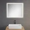 Image de neoro n30 Miroir avec éclairage l : 80 cm, éclairage sur le pourtour, direct + indirect, BN0003MI,