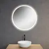 Image de neoro n30 Miroir avec éclairage Ø 80 cm, éclairage sur le pourtour, direct + indirect, BN0010MI,