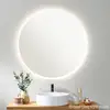 Image de neoro n30 Miroir avec éclairage Ø 100 cm, éclairage sur le pourtour, direct + indirect, BN0011MI,