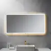 Image de neoro n50 Metal Touch Miroir avec éclairage l : 140 cm, éclairage sur le pourtour, direct + indirect, BN0018MI,