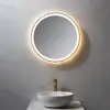 Image de neoro n50 Metal Touch Miroir avec éclairage Ø 60 cm, éclairage sur le pourtour, direct + indirect, BN0021MI,