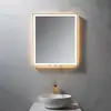 Image de neoro n50 Metal Touch Miroir avec éclairage l : 60 cm, éclairage sur le pourtour, direct + indirect, BN0038MI,