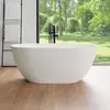 Image de rivea Malie Baignoire en îlot L : 150 l : 74 H : 60 cm, avec surface facile à nettoyer, BR0553WM,