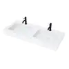 Image de neoro n50 area Lavabo double l: 120,5 P: 51,5 cm, BN0156WM,