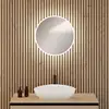 Image de rivea Kanya Miroir à éclairage Ø 60 cm, éclairage direct sur le pourtour, BR2026MI,