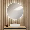 Image de rivea Kanya Miroir à éclairage Ø 100 cm, éclairage direct sur le pourtour, BR2028MI,