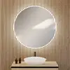 Image de rivea Kanya Miroir à éclairage Ø 120 cm, éclairage direct sur le pourtour, BR2029MI,