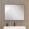 Image de rivea Kanya Miroir avec éclairage l : 100 cm, avec éclairage direct, BR2033MI,