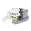 Image de Blumtech WS Garniture de vidage et de trop-plein avec niveau de remplissage ajustable pour baignoires sans trop-plein,, BT236WH,